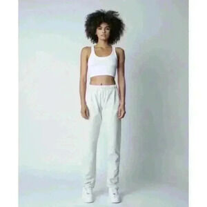 NEW Talentless Womens Sweatpants Joggers White Size L